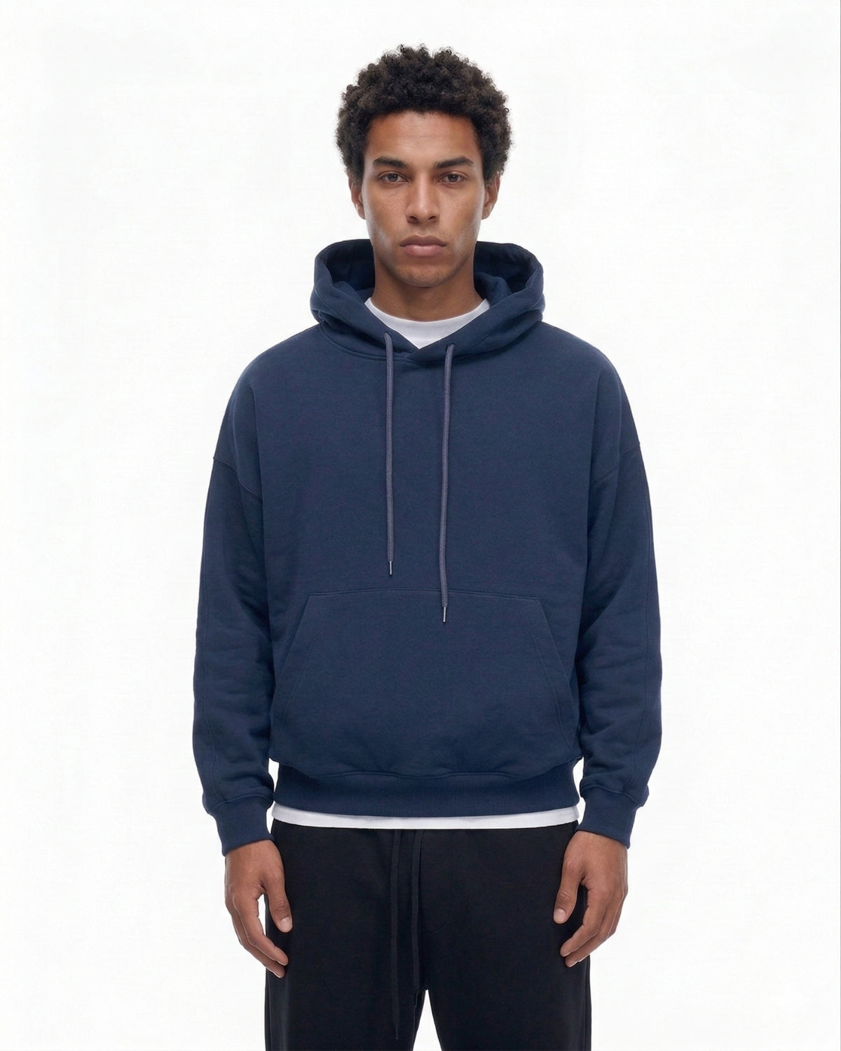 Blue Pullover Essential Hoodie