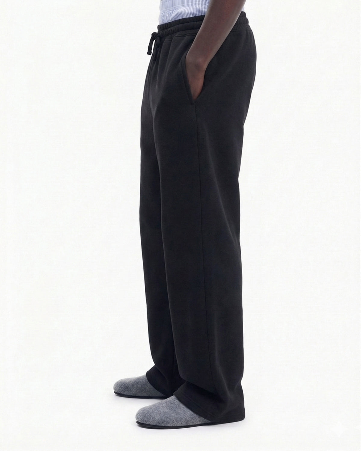 Black Essential Sweatpants