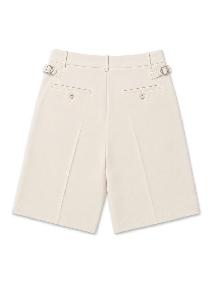 Cream Shorts