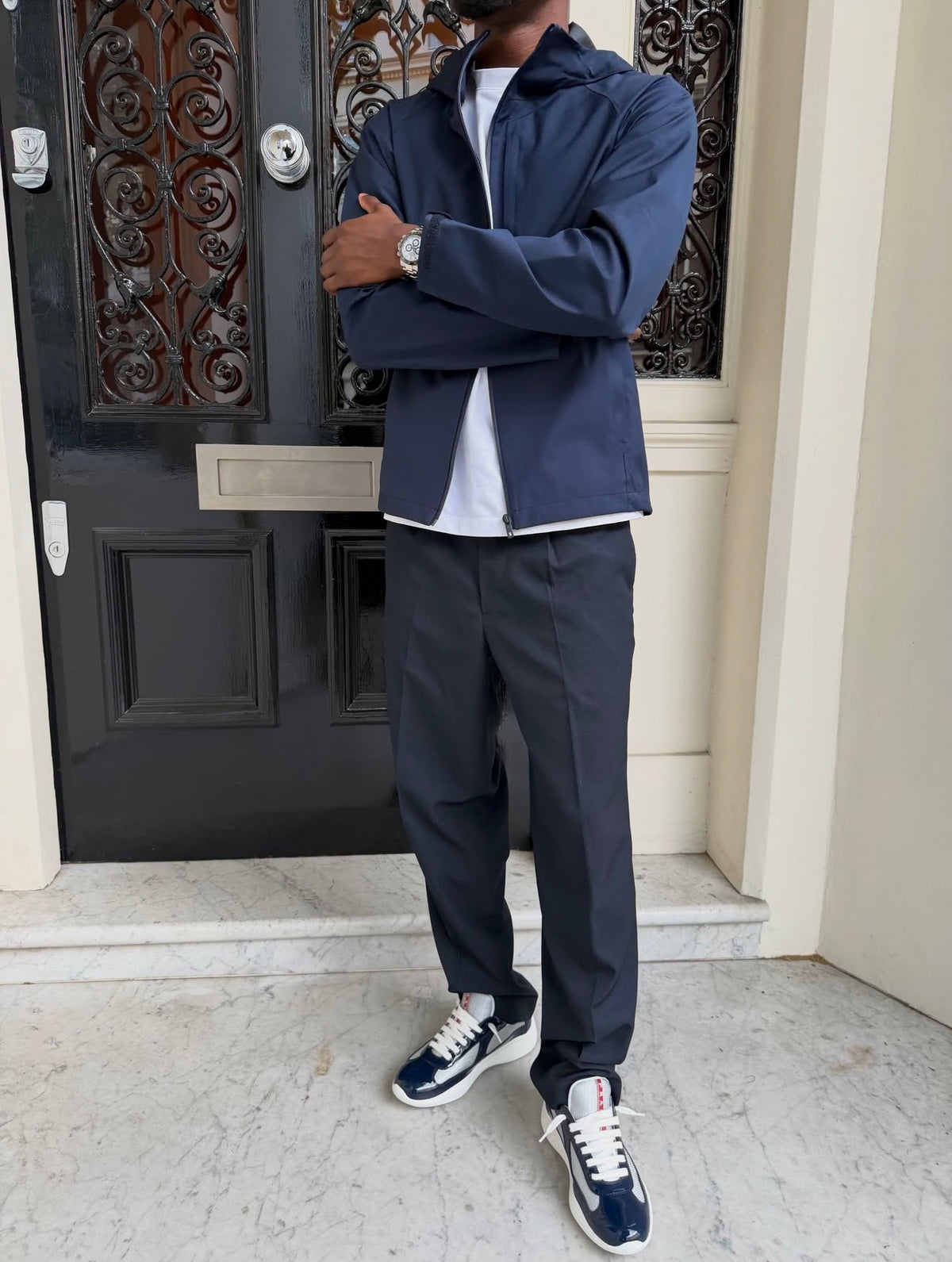 Navy Trouser