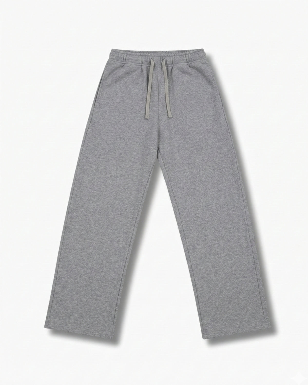 Gray Basic Essential Sweatpants