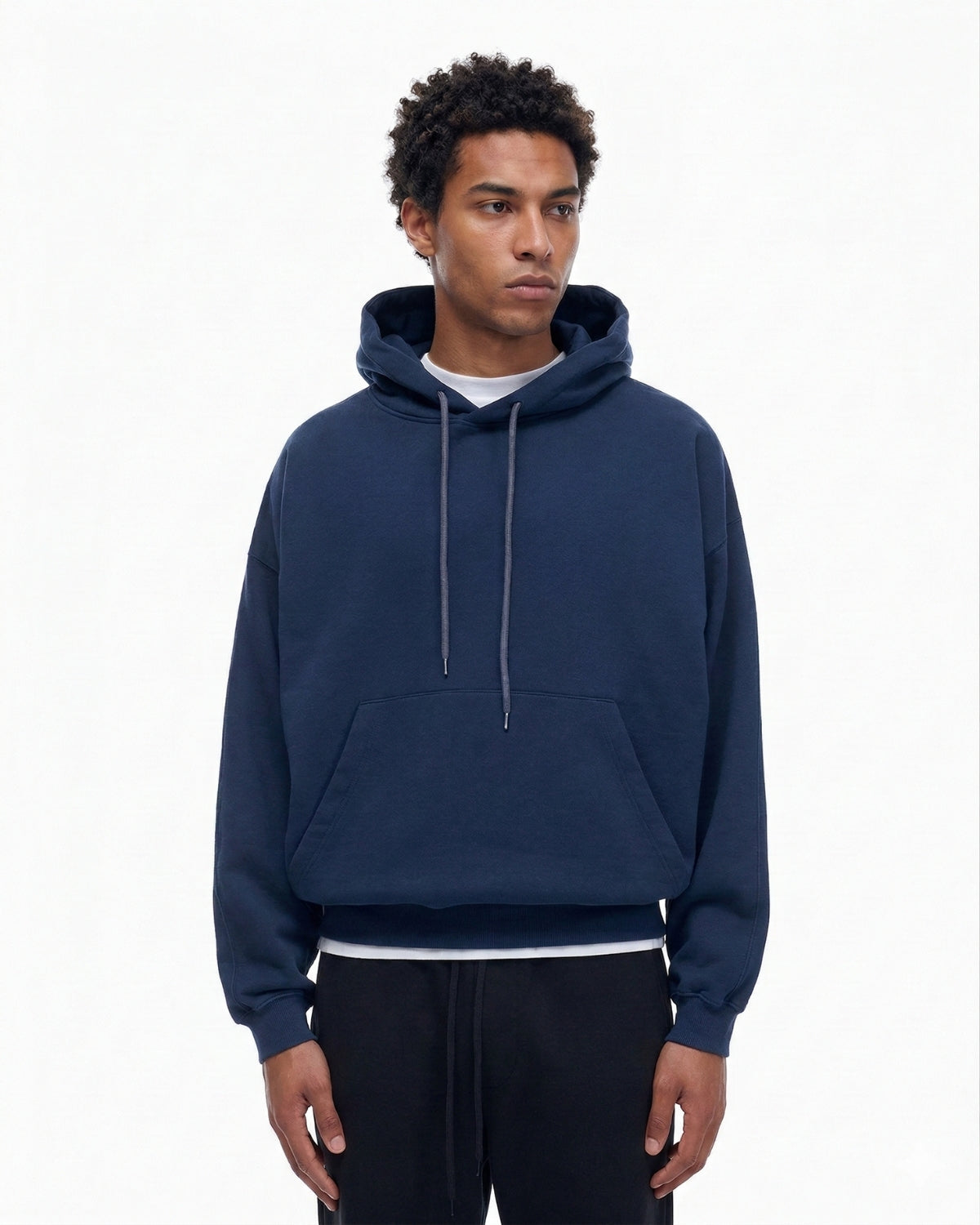 Blue Pullover Essential Hoodie