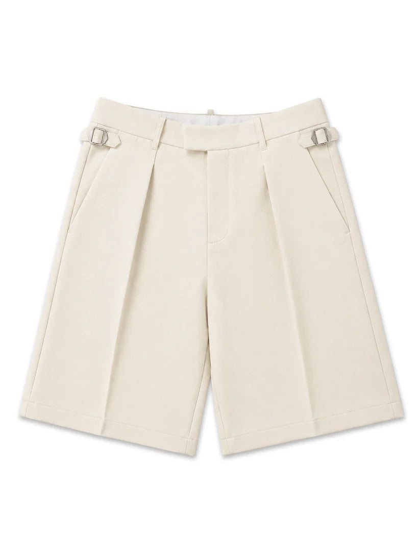 Cream Shorts