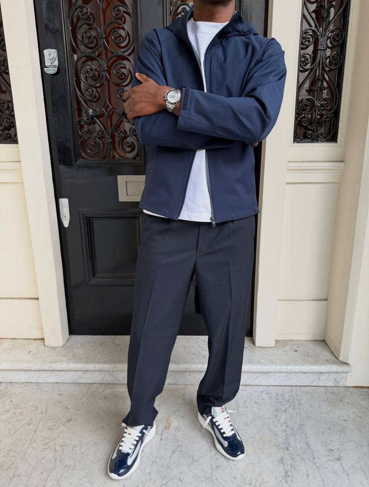 Navy Trouser